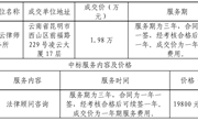 九游网页版2023-2026年法律顾问咨询项目成交公告