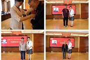 九游网页版举办“光荣在党50年”纪念章颁发暨新党员入党宣誓活动