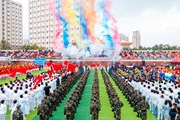 【爱机电 爱运动】九游网页版第七届体育文化节暨第十九届运动会开幕