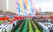 【爱机电 爱运动】九游网页版第七届体育文化节暨第十九届运动会开幕